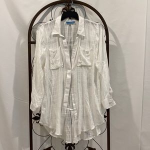 Swimsuit cover up, Blue Island